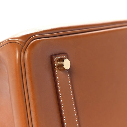 Hermes Natural Barenia Birkin 35 Fauve 7 of 53