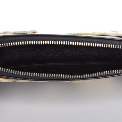 Louis Vuitton Vernis Lexington Fleurs Pochette Black 5 of 8