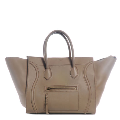 Celine Smooth Calfskin Large Phantom Luggage Dune 1 of 7