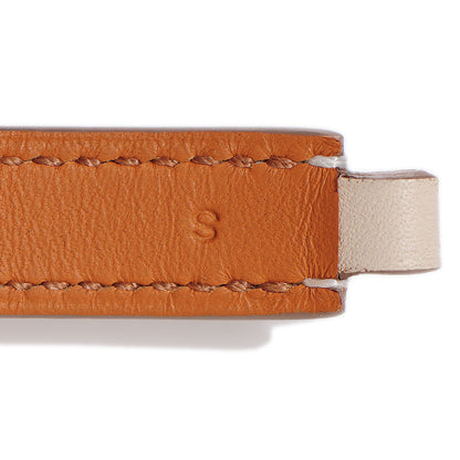 Hermes Swift Rivale Double Tour Bracelet S Craie 4 of 8