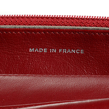 Chanel Patent Quilted Brilliant Wallet On Chain WOC Red 7 of 9