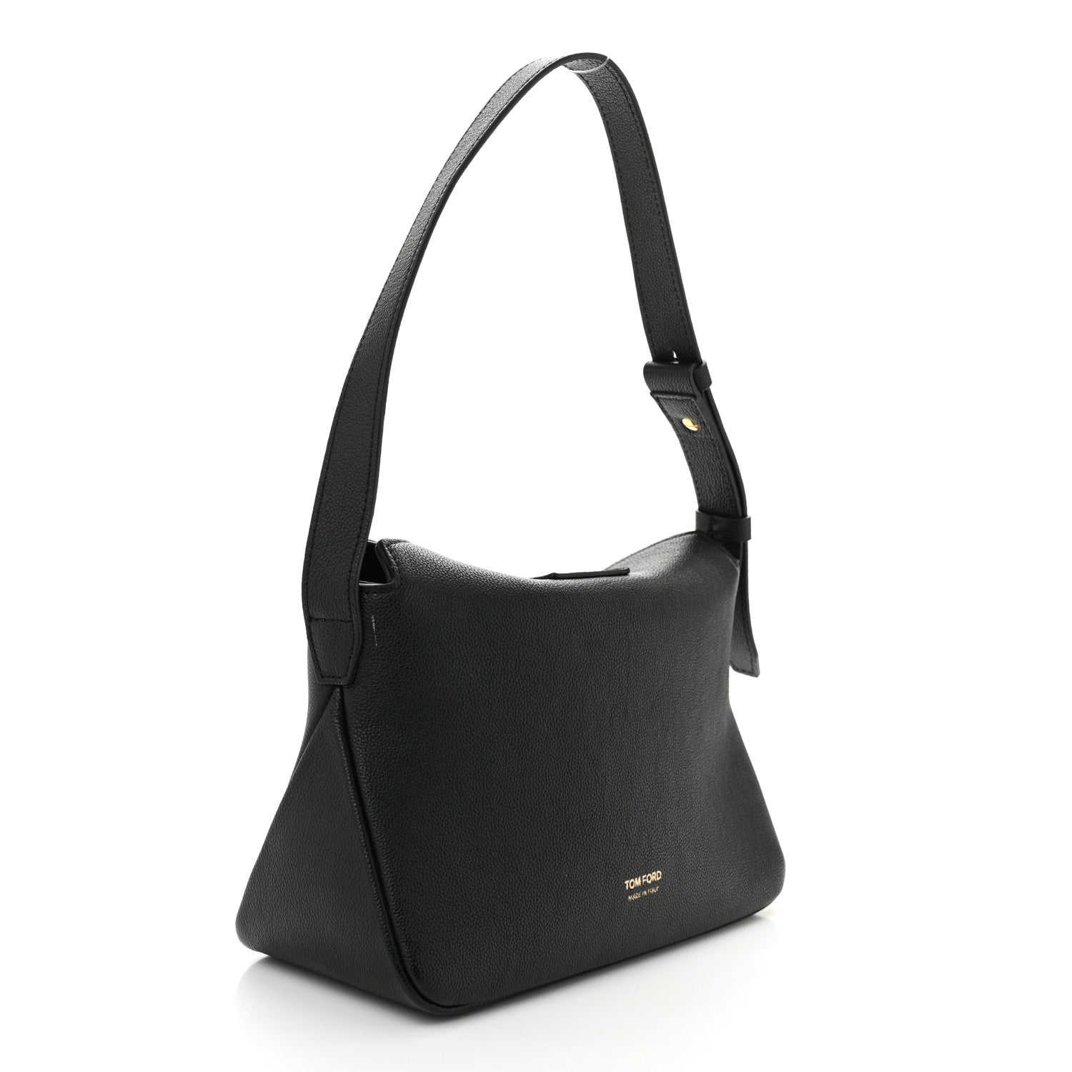 Tom Ford Grained Calfskin Mini TF Hobo Black 3 of 10