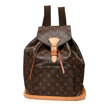 Louis Vuitton Monogram Montsouris GM Backpack 1 of 15