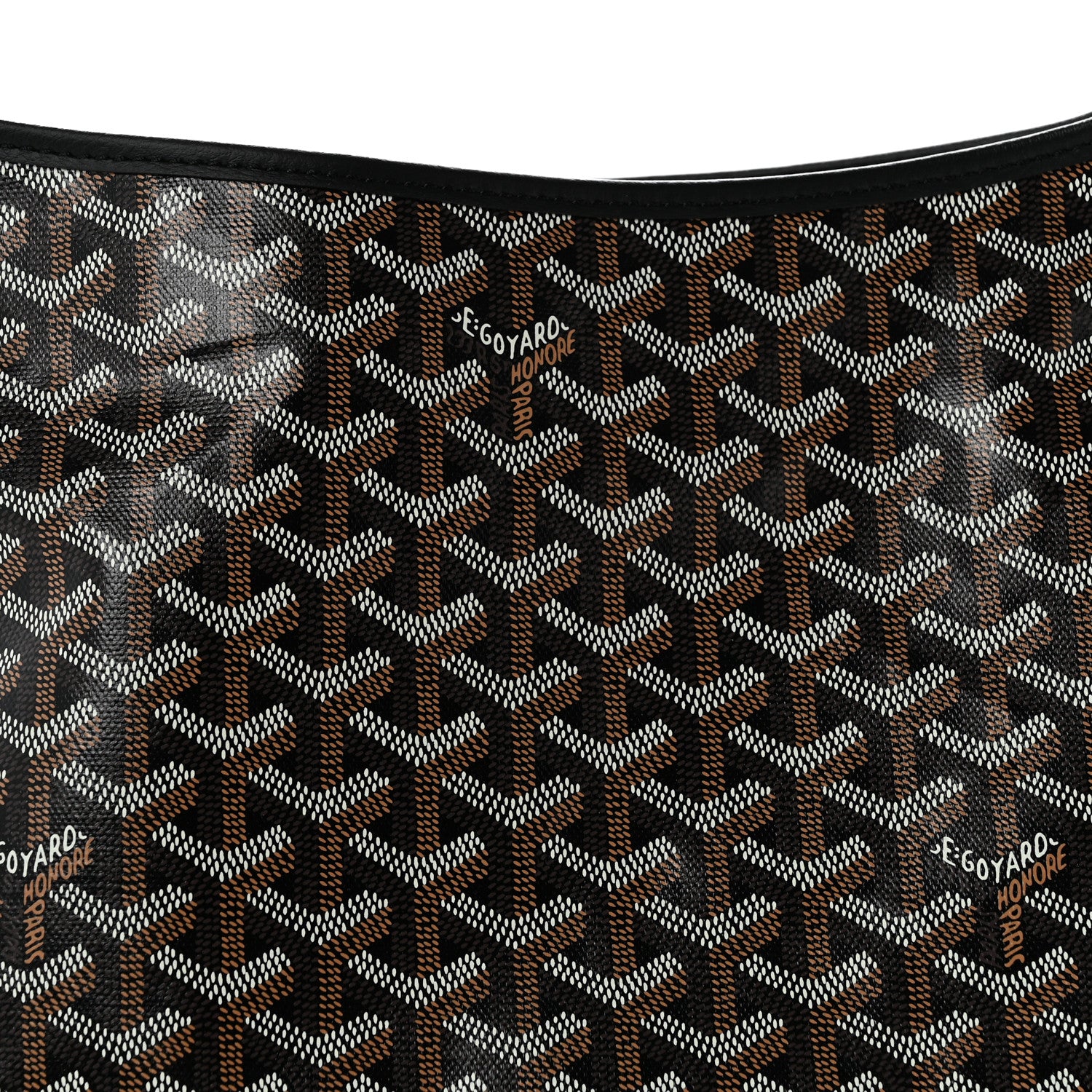 Goyard Goyardine Boheme Hobo Black 7 of 9