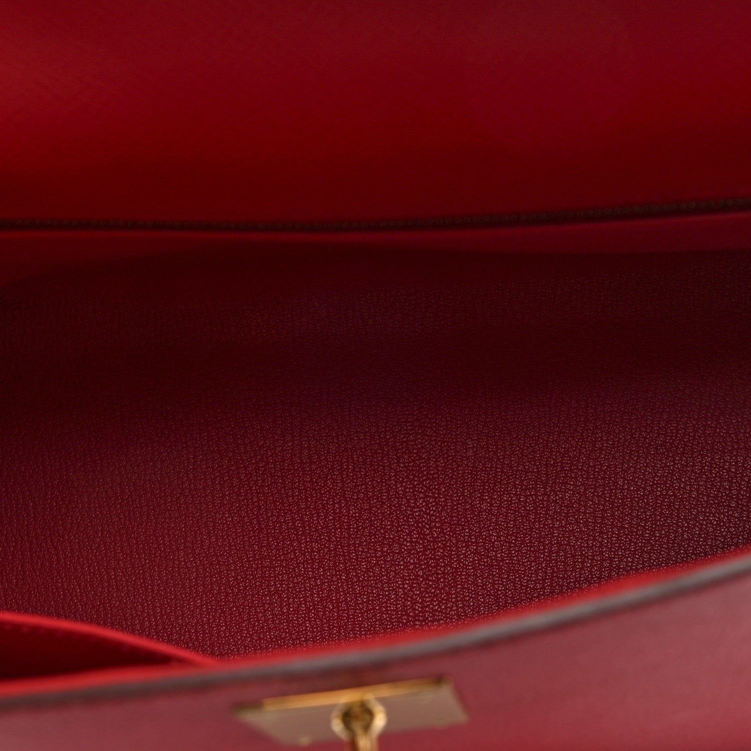 Hermes Epsom Kelly Sellier 28 Rouge Casaque 5 of 11