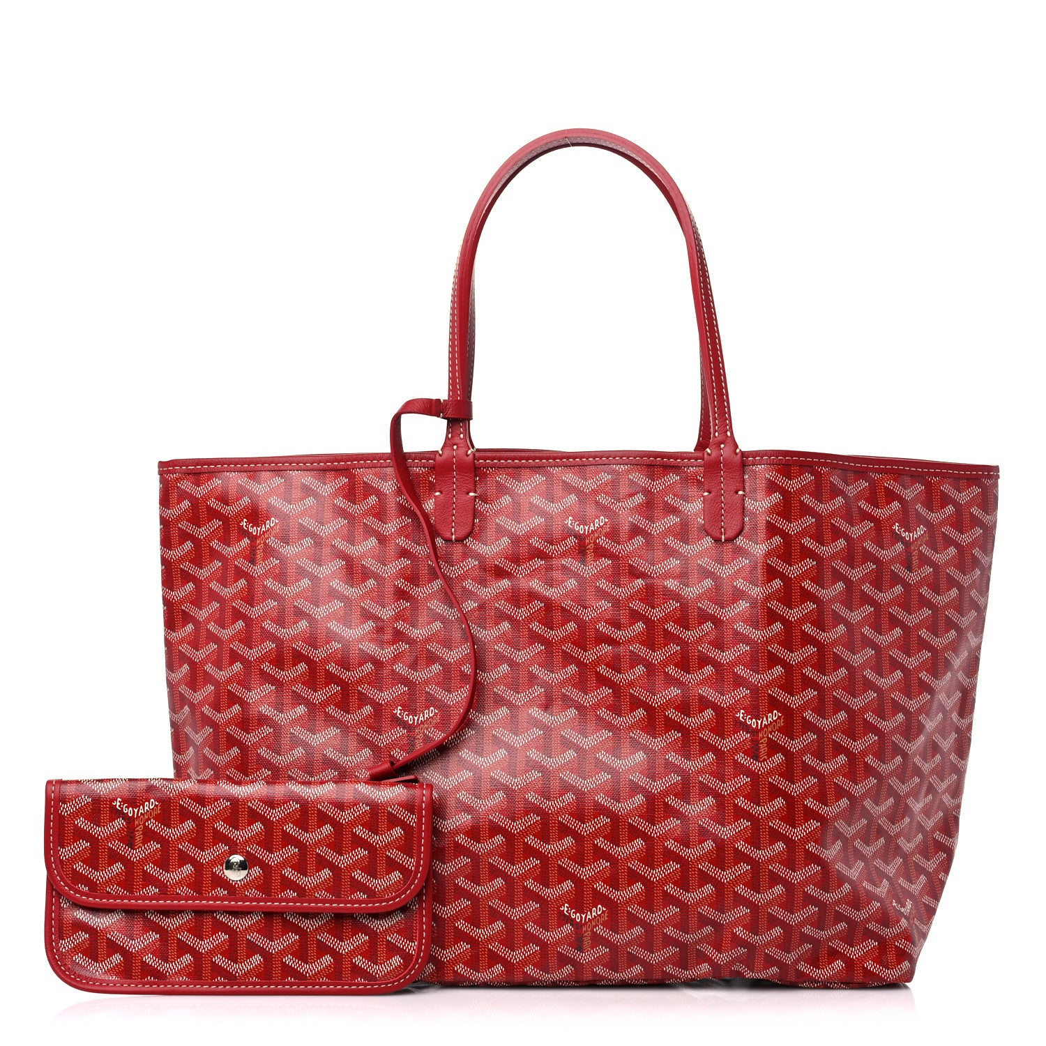 Goyard Goyardine Saint Louis PM Red 1 of 8
