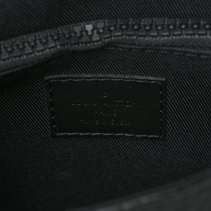 Louis Vuitton Taurillon Monogram S Lock Sling Bag Black 6 of 10