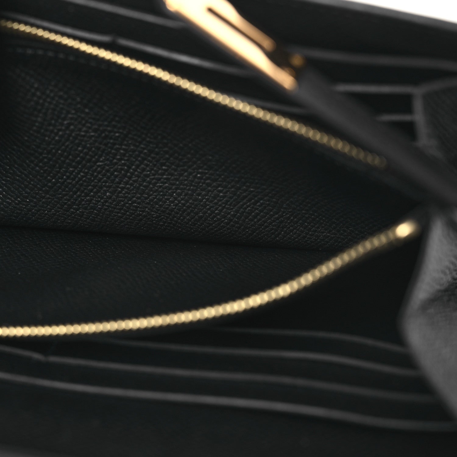 Hermes Epsom Kelly Longue Wallet Black 8 of 15