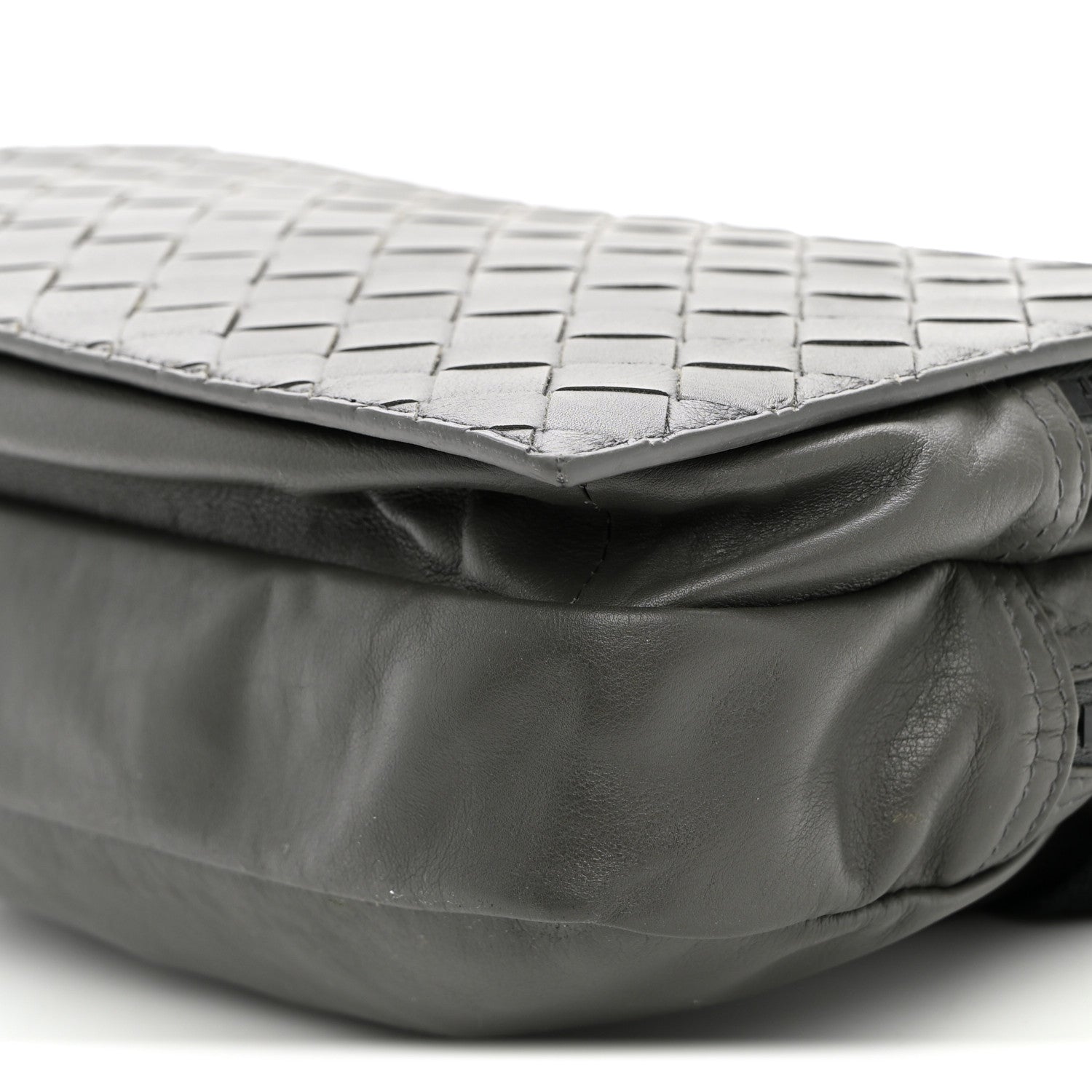 Bottega Veneta Nappa Intrecciato Belt Bag Light Graphite 9 of 9