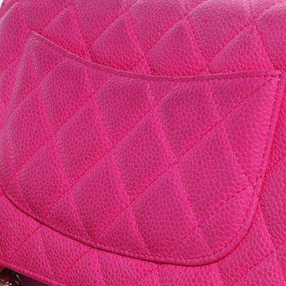 Chanel Iridescent Caviar Wallet on Chain WOC Hot Pink 8 of 8
