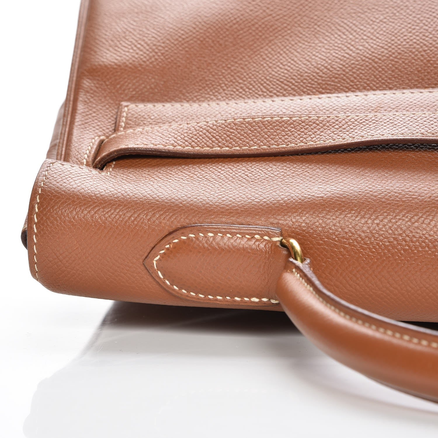 Hermes Courchevel Kelly Retourne 35 Gold 26 of 34