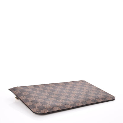 Louis Vuitton Damier Ebene Neverfull MM GM Pochette 4 of 7