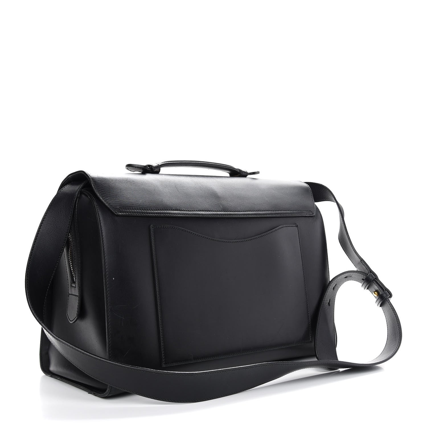 Gucci Calfskin GG Marmont Top Handle Briefcase Black 3 of 22