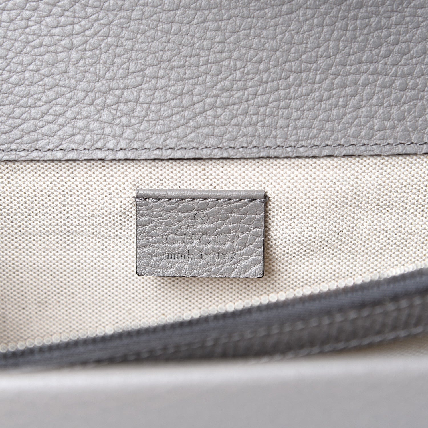 Gucci Pebbled Calfskin Small Dionysus Shoulder Bag Dusty Grey 5 of 10