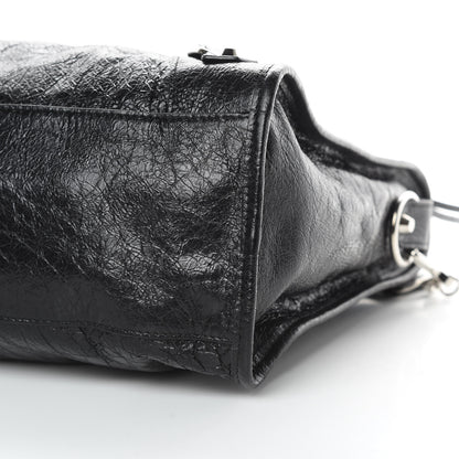 Balenciaga Agneau Classic Silver Hardware City Black 10 of 10
