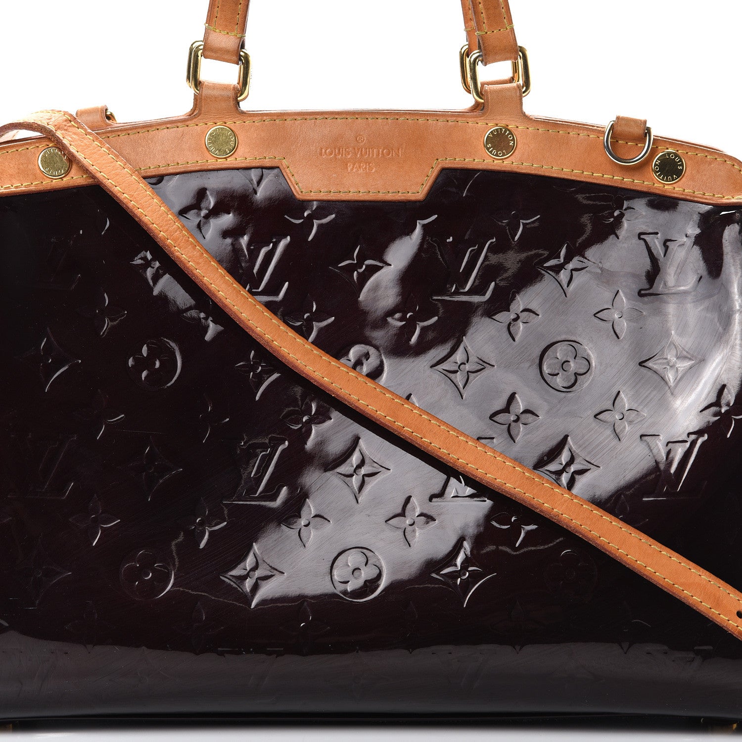 Louis Vuitton Vernis Brea MM Amarante 12 of 23
