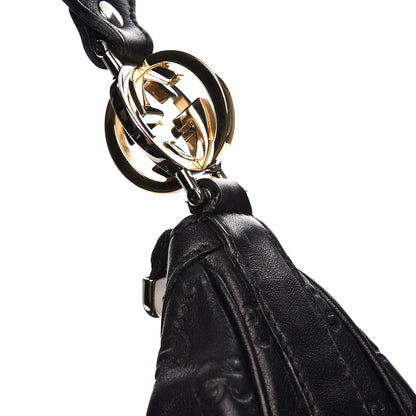 Gucci Guccissima Large GG Twins Hobo Black 9 of 12