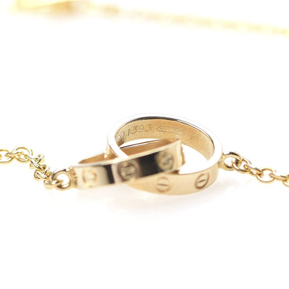 Cartier 18K Yellow Gold Interlocking LOVE Necklace 5 of 7