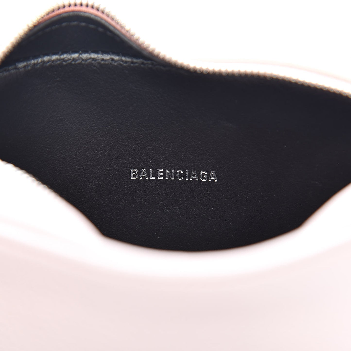 Smooth Calfskin Logo XS Everyday Camera Bag Light Rose Black