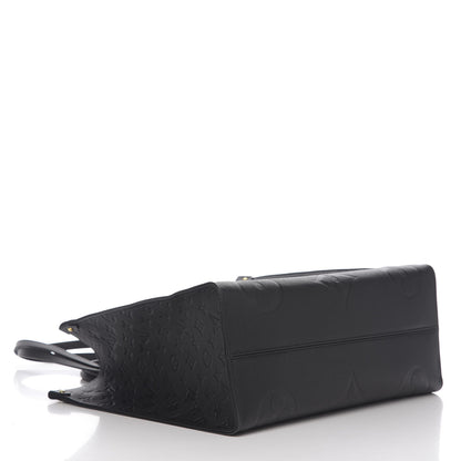 Louis Vuitton Empreinte Monogram Giant Onthego GM Black 3 of 8