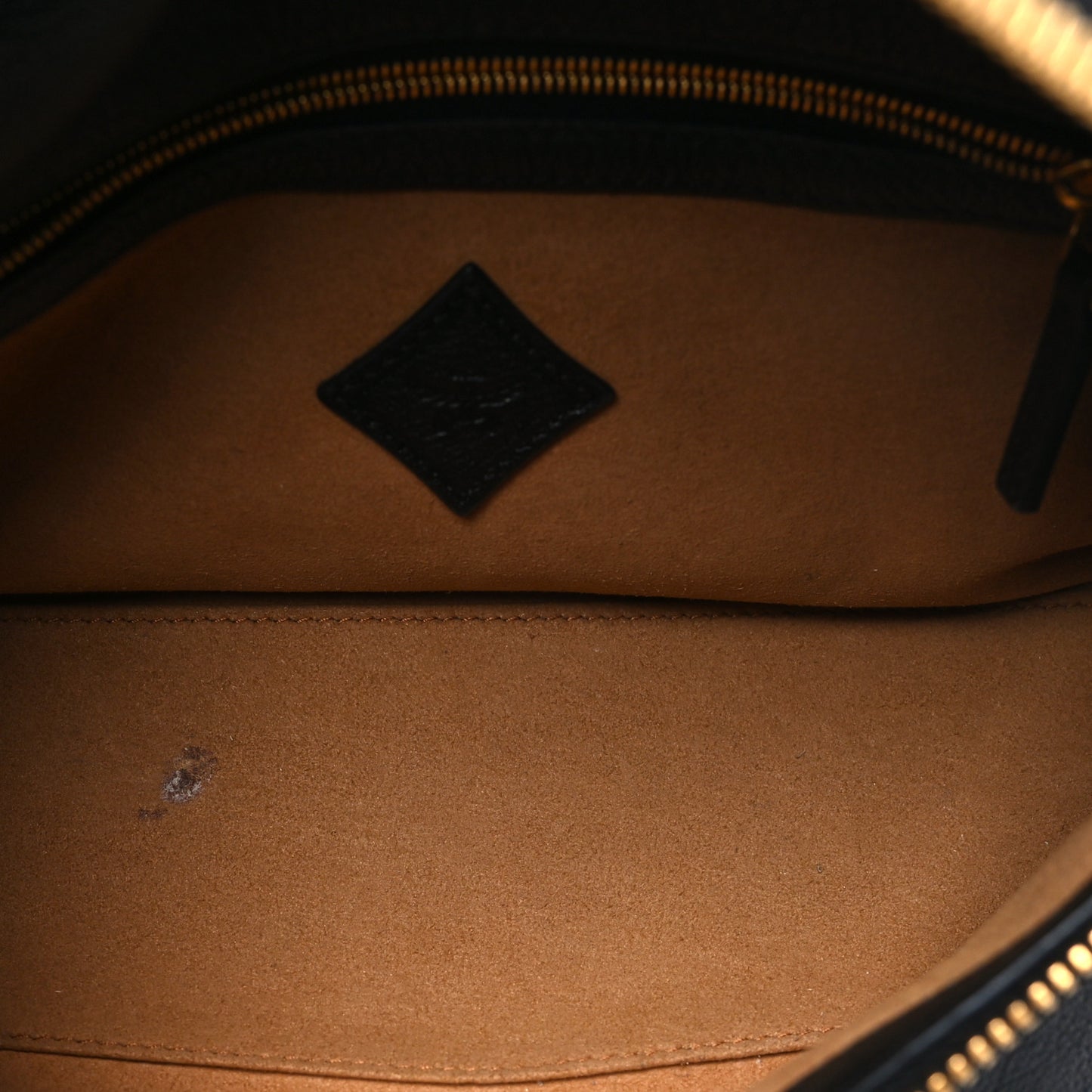 Goatskin Diamant 3D Shoulder Bag Black