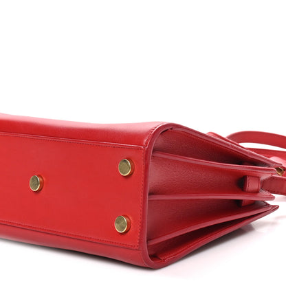 Saint Laurent Calfskin Nano Sac De Jour Lipstick Red 9 of 9