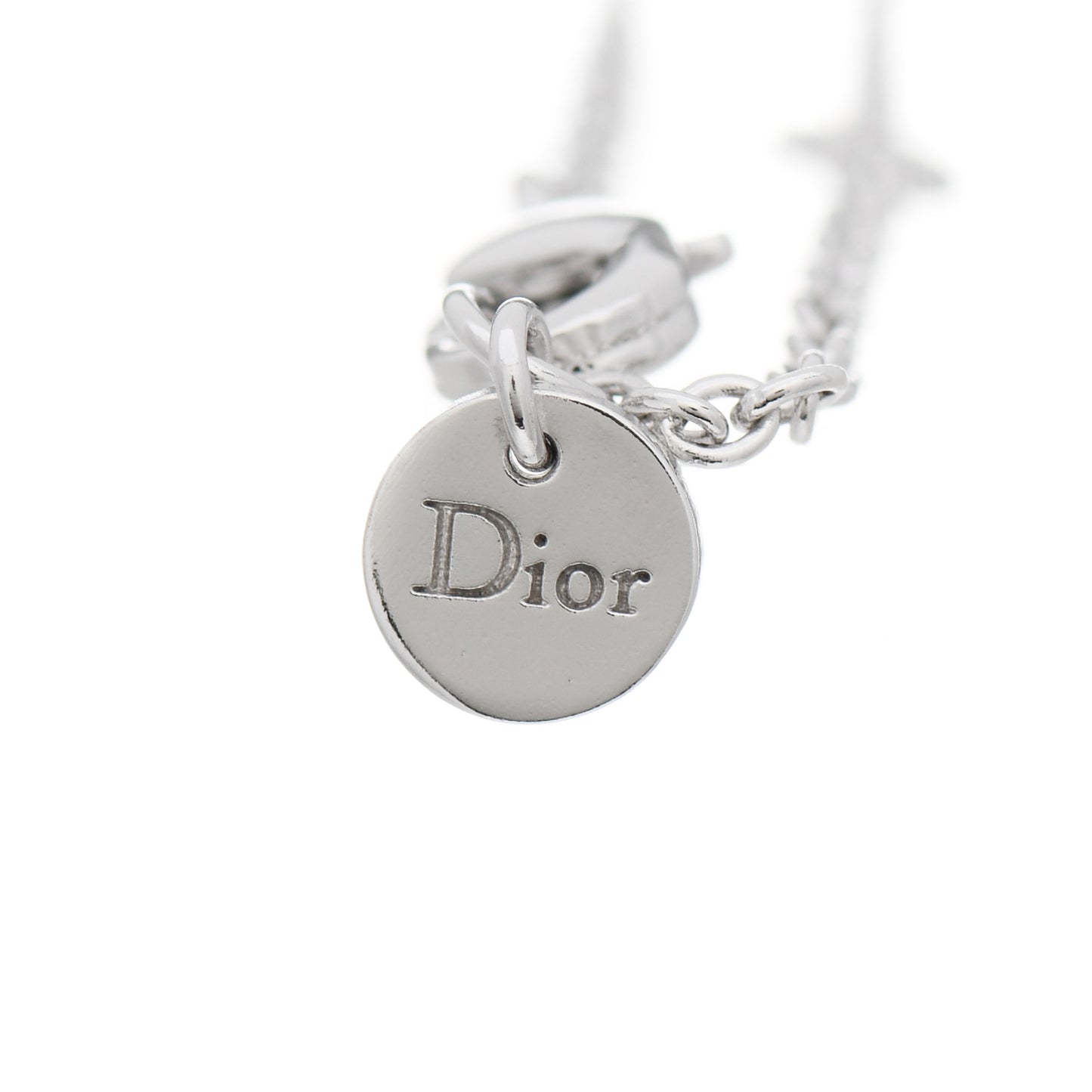 Crystal CD Bracelet Silver