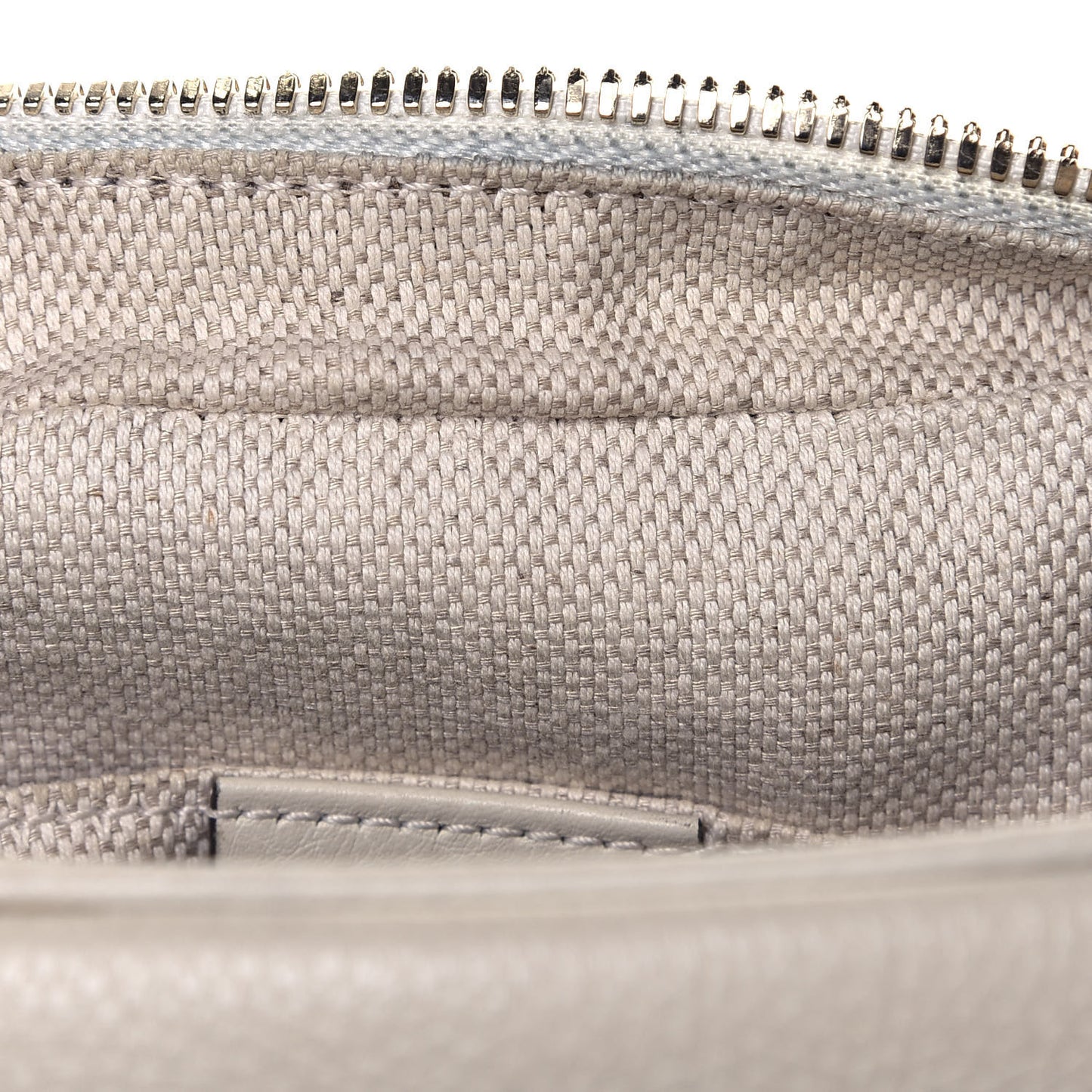Pebbled Calfskin Small Soho Disco Bag Off White