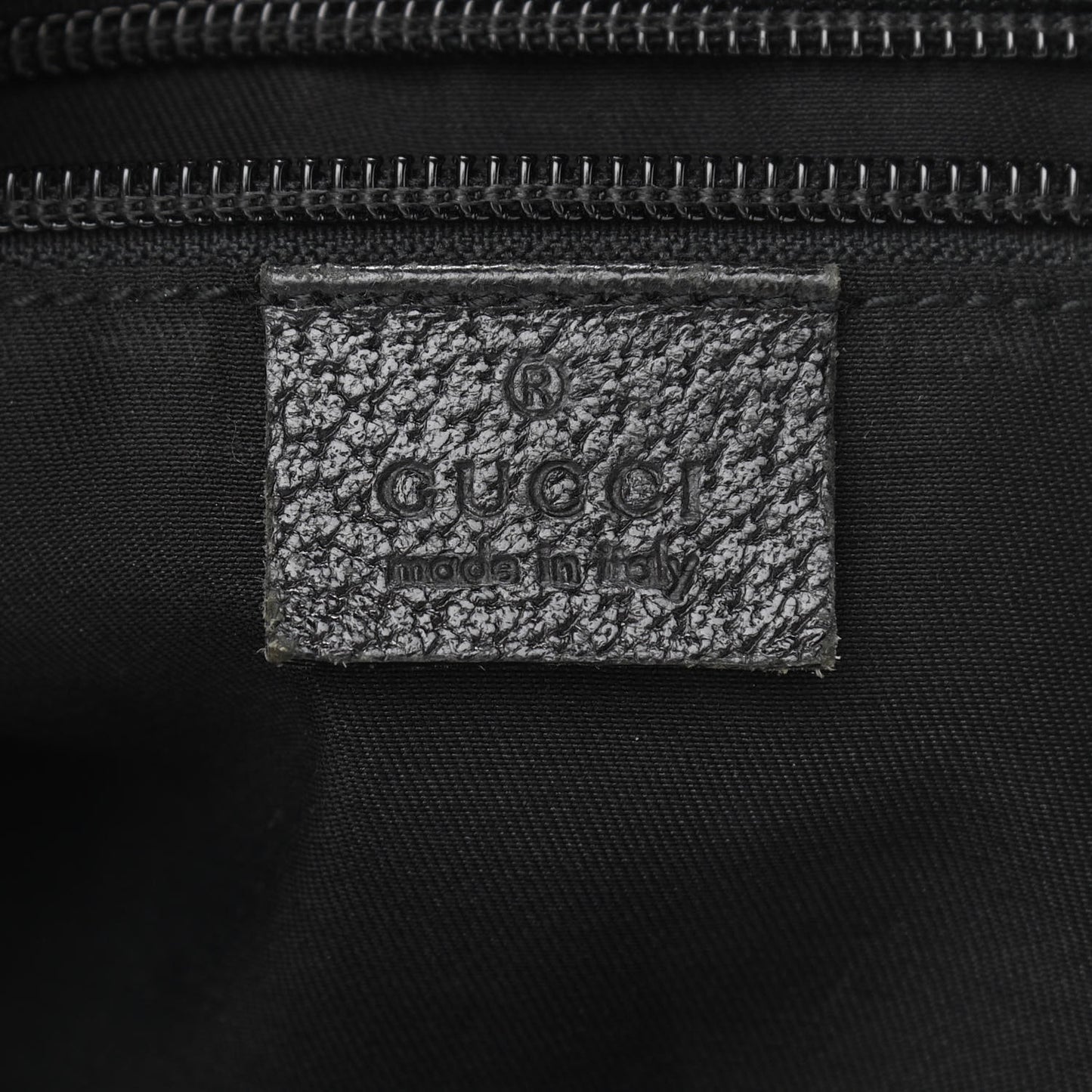 Monogram Web Medium Half Moon Hobo Black