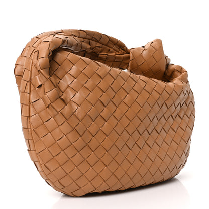 Bottega Veneta Nappa Intrecciato Teen Jodie Hobo Caramel 3 of 10
