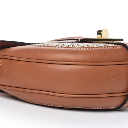 Celine Natural Calfskin Tweed Besace Small 16 Tan 10 of 12