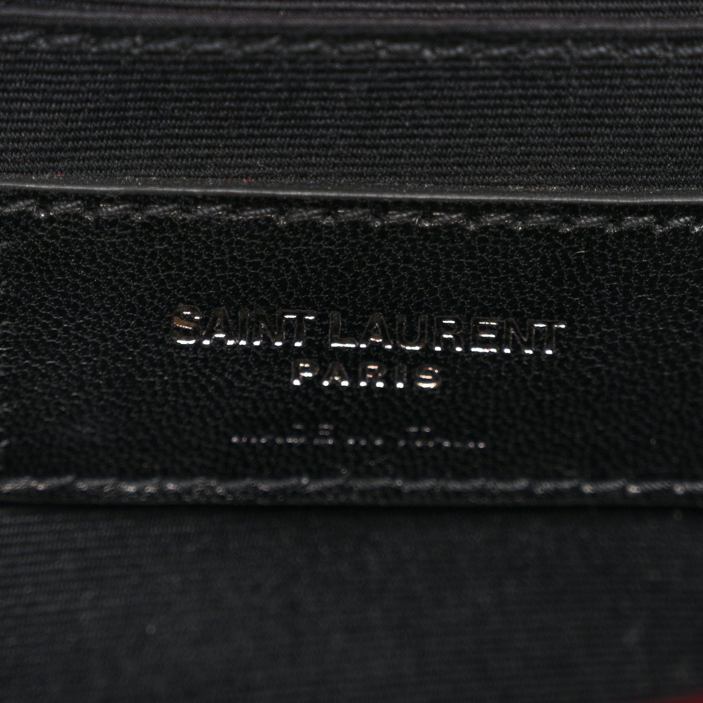 Lambskin Patchwork Monogram Small Jamie Rouge Eros