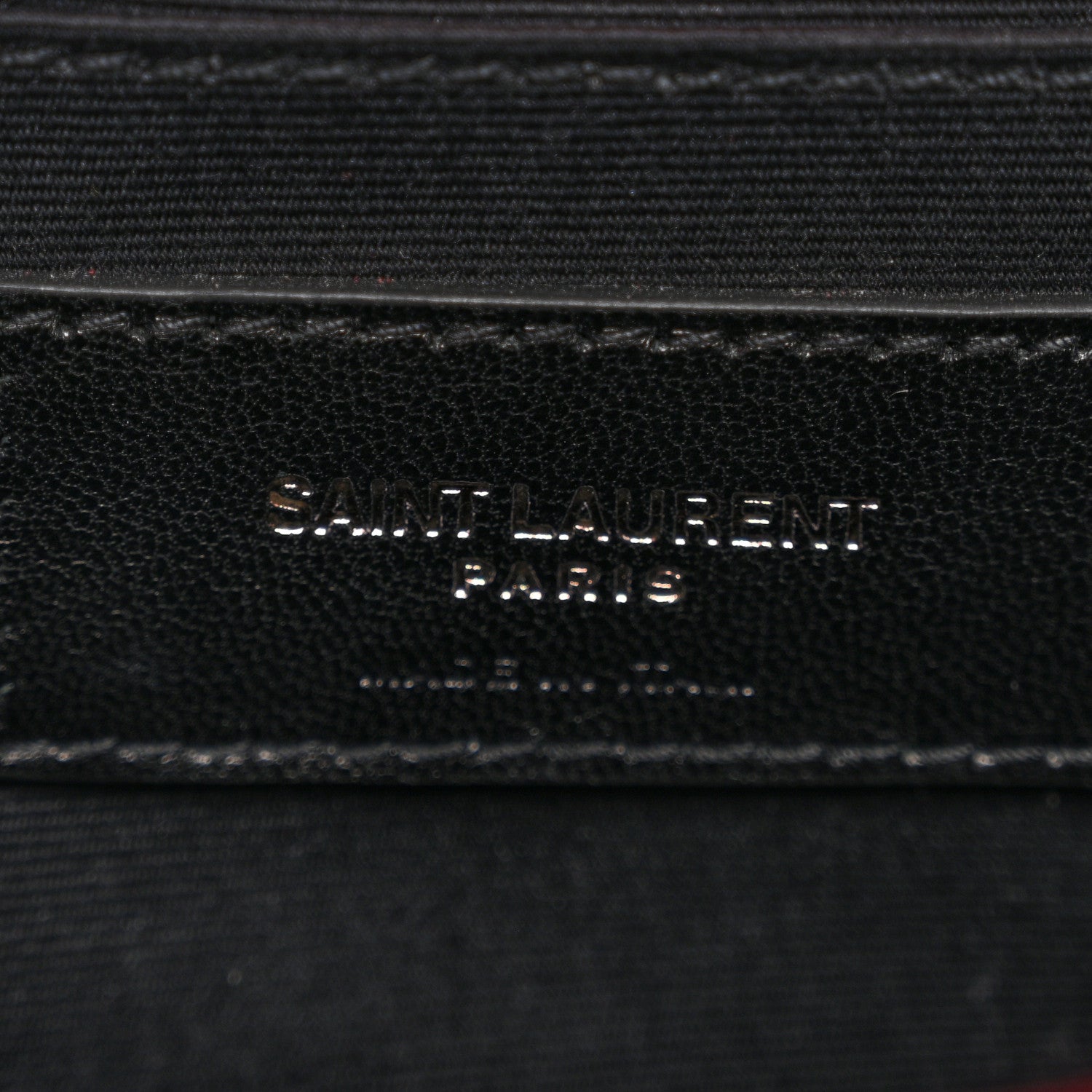 Saint Laurent Lambskin Patchwork Monogram Small Jamie Rouge Eros 6 of 13