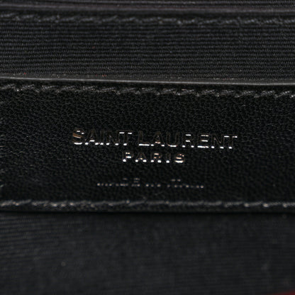 Saint Laurent Lambskin Patchwork Monogram Small Jamie Rouge Eros 6 of 13