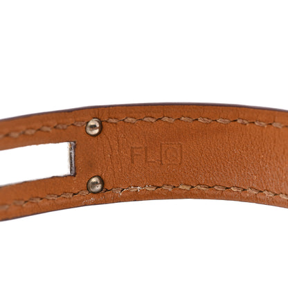 Hermes Barenia Kelly Double Tour Bracelet XS Fauve 4 of 5