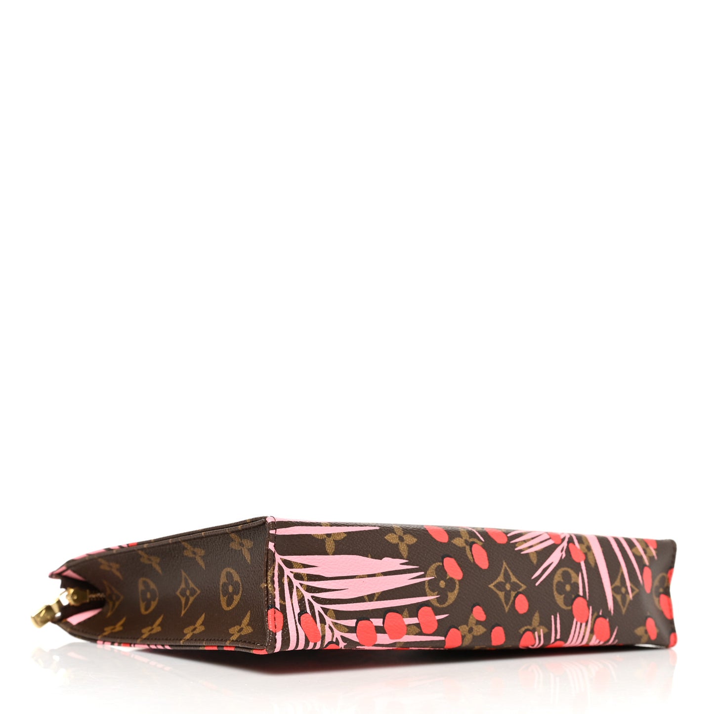 Monogram Jungle Dots Toiletry Pouch 26 Sugar Pink Poppy
