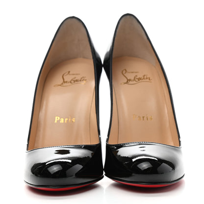 Christian Louboutin Patent Fifille 100 Pumps 35 Black 2 of 8