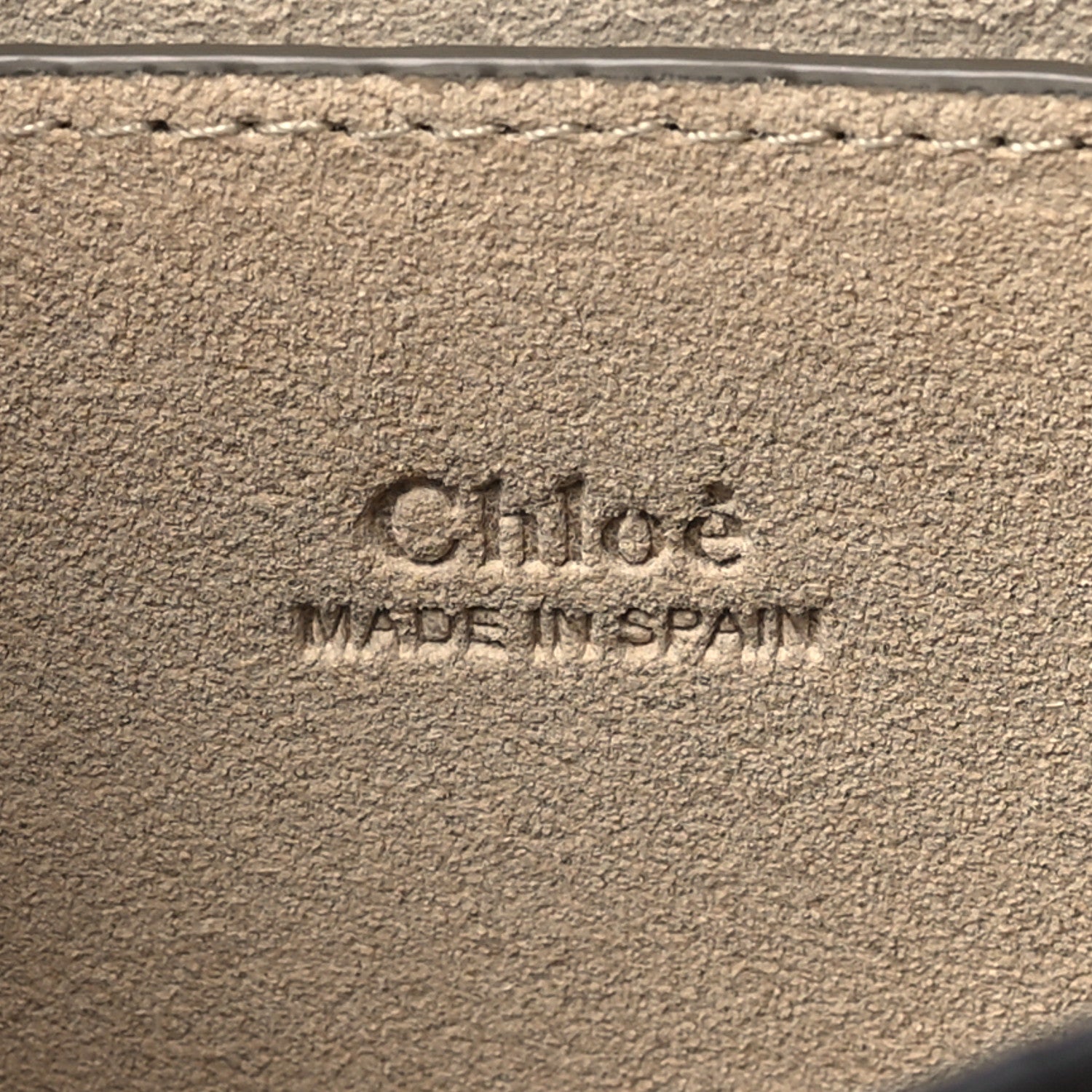 Chloe Suede Calfskin Small Faye Shoulder Bag Motty Grey 6 of 10
