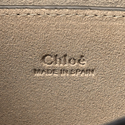 Chloe Suede Calfskin Small Faye Shoulder Bag Motty Grey 6 of 10