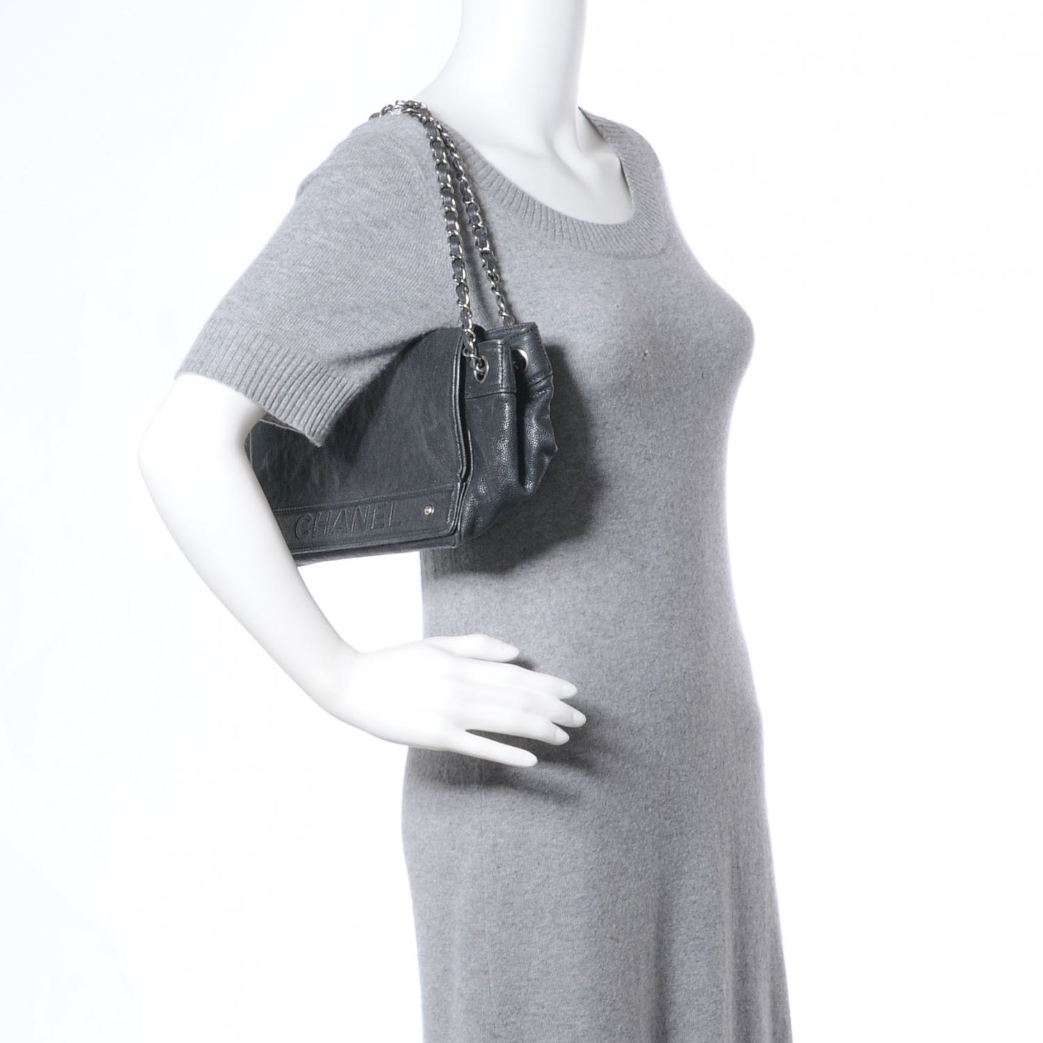 Chanel Caviar Outdoor Ligne Accordion Flap Black 2 of 8