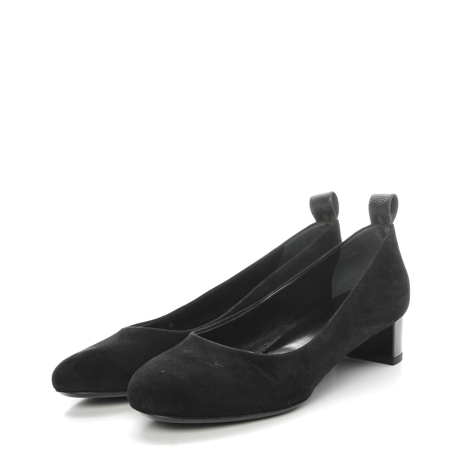 Suede Uniformes Pump 39 Black