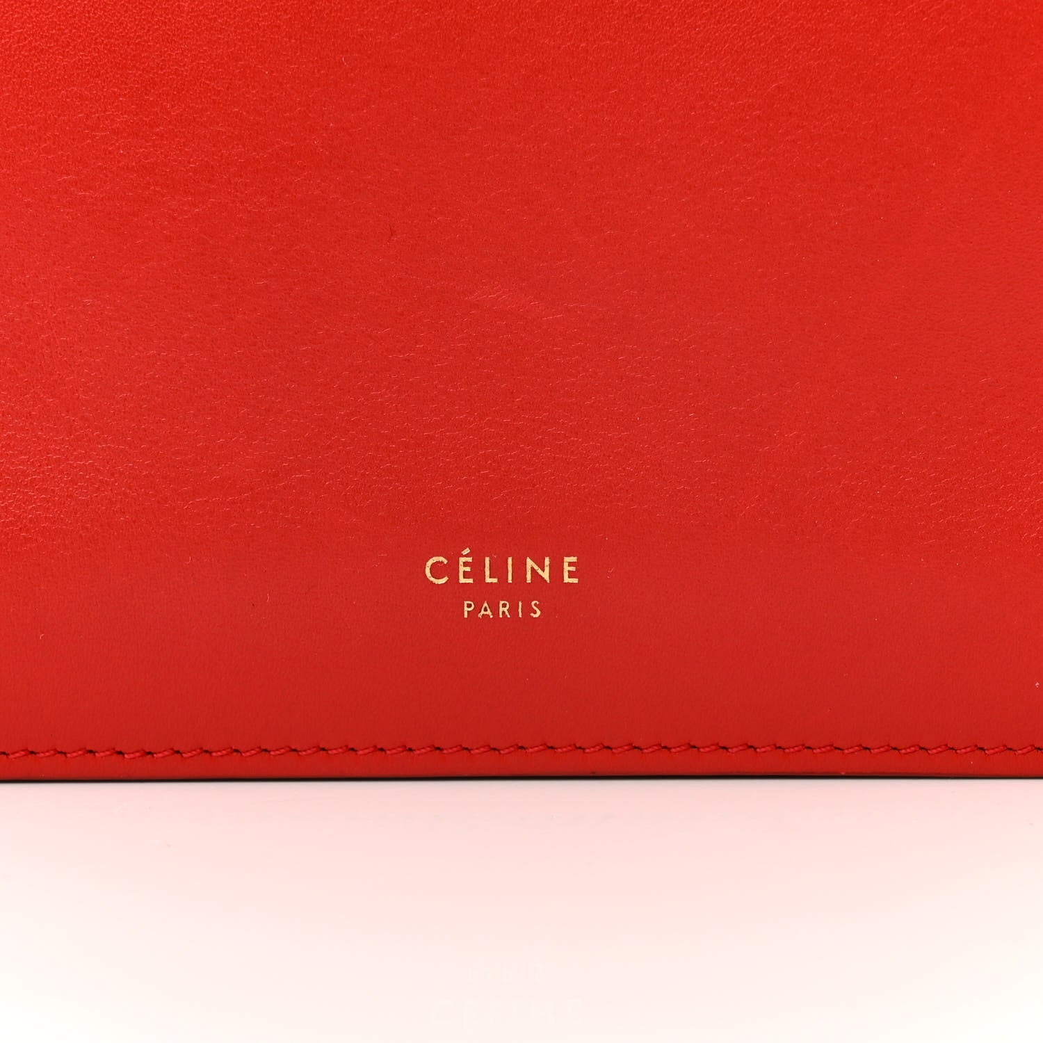 Celine Smooth Calfskin Mini Clasp Bag Red 6 of 15