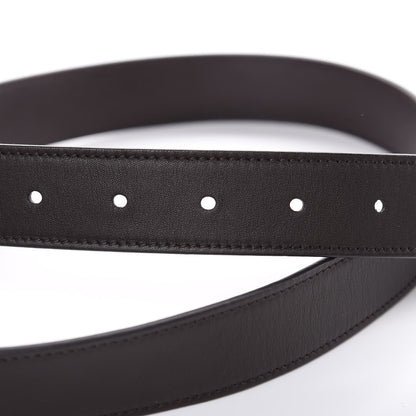 Gucci Moon Calfskin Double G 30mm Belt 90 36 Dark Cocoa 5 of 7