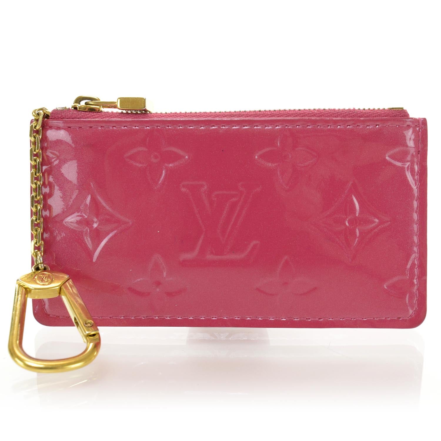 Louis Vuitton Vernis Key Pouch Framboise 1 of 6