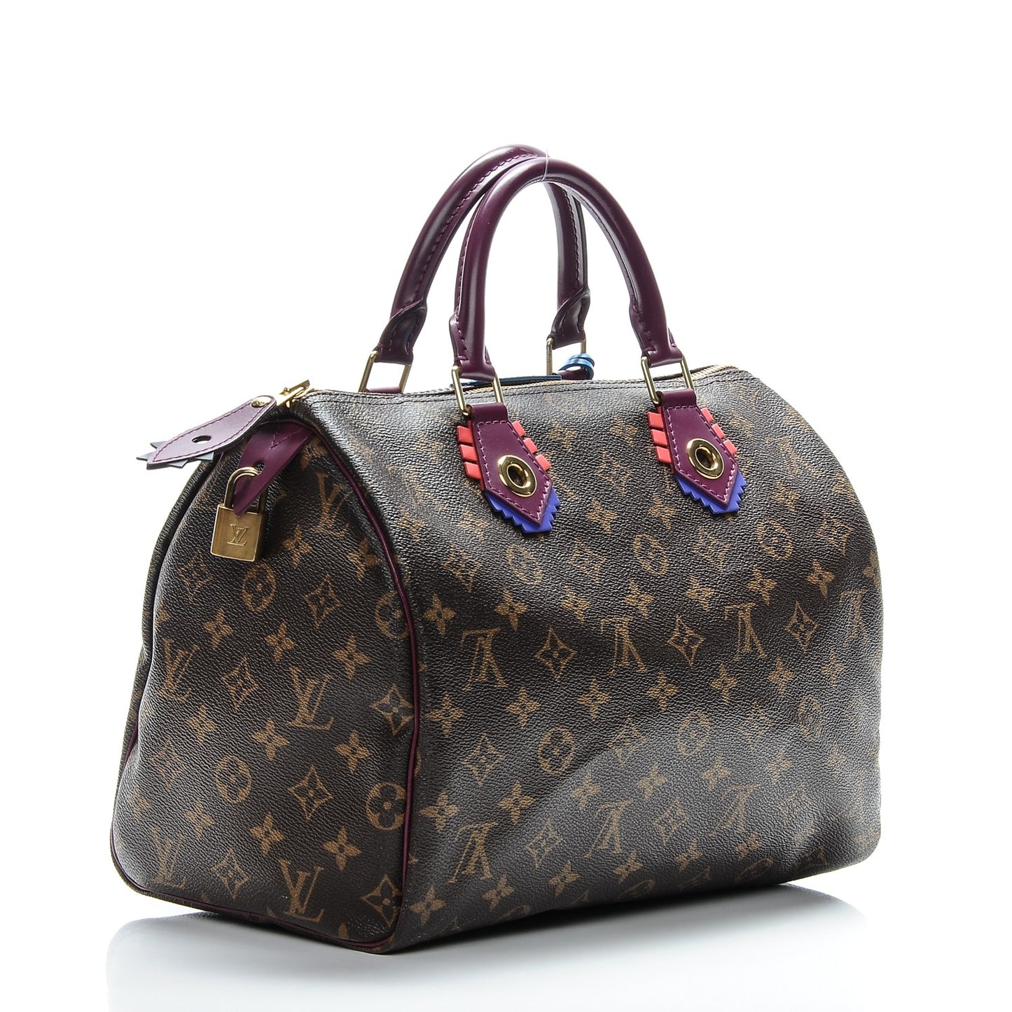 Monogram Totem Speedy 30 Magenta