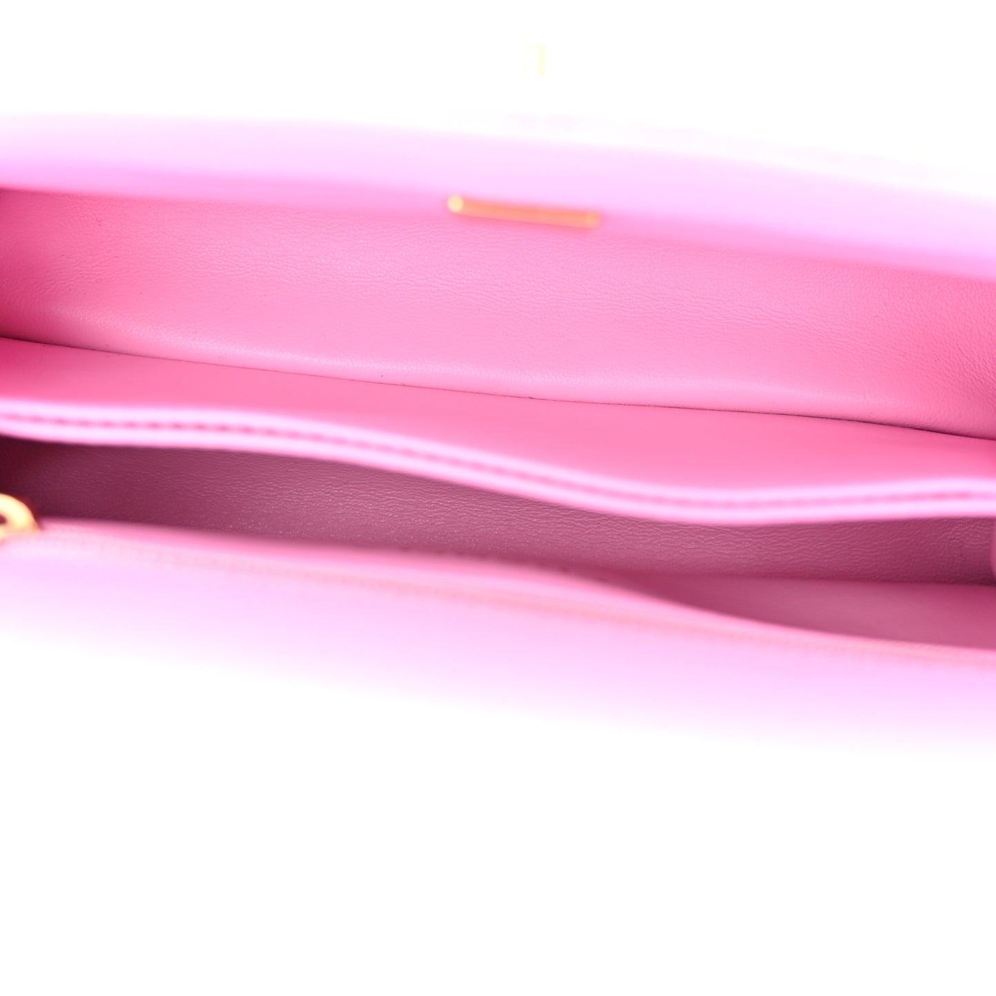 Caviar Quilted Mini Coco Chain Handle Flap Pink