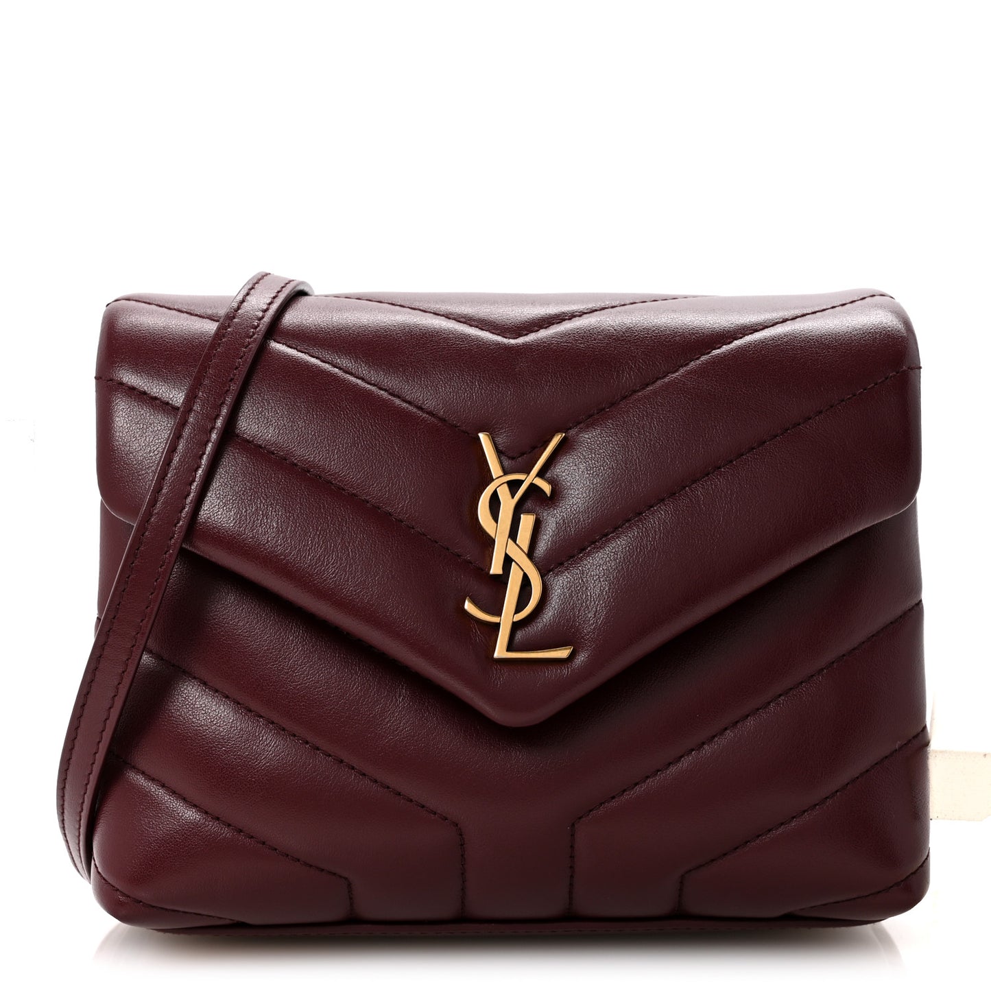 Calfskin Y Quilted Monogram Toy Loulou Monogram Crossbody Bag Rouge Legion