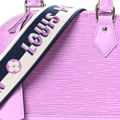 Louis Vuitton Epi Jacquard Alma BB Lilac 7 of 10