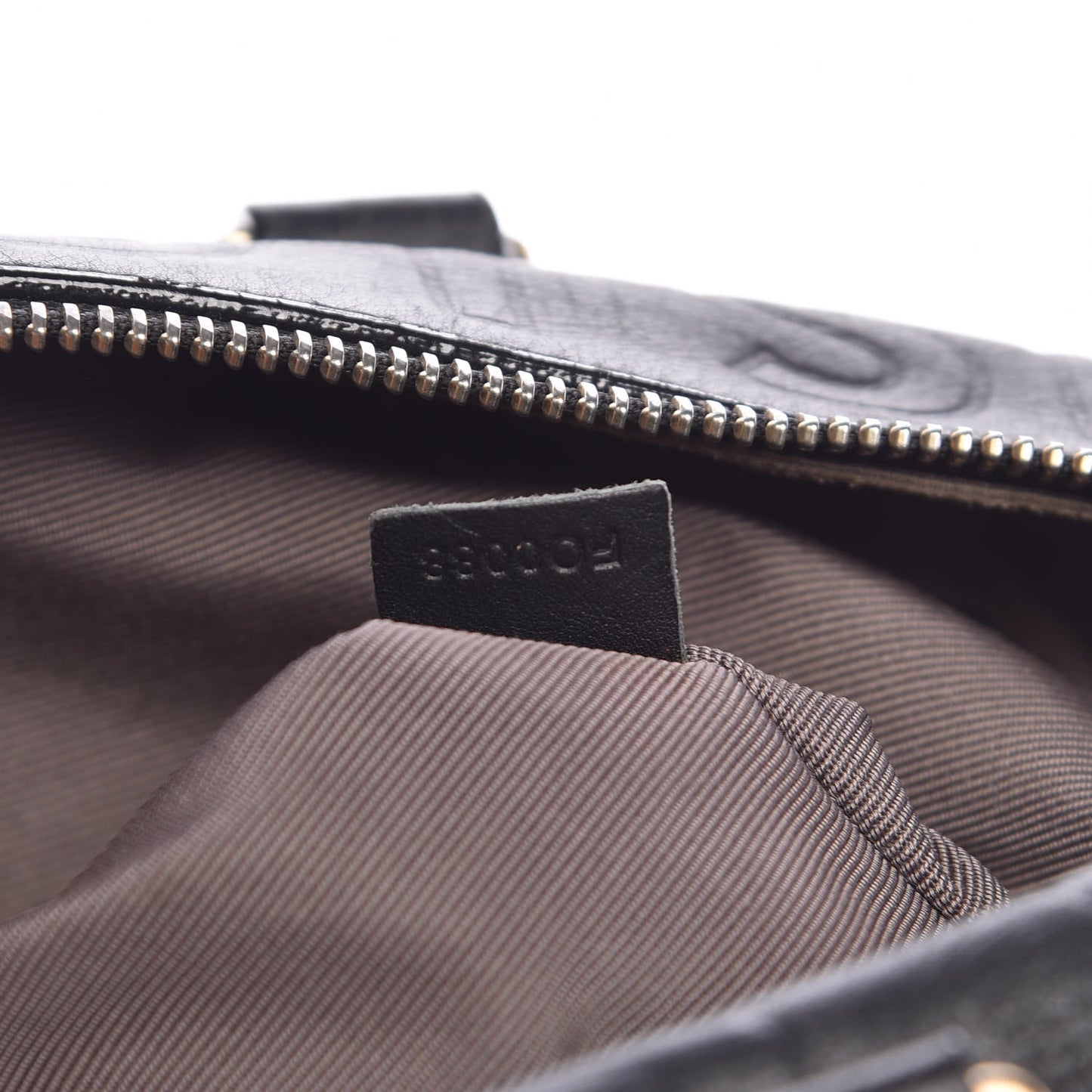 Calfskin Embossed Speedy Cube 30 Black