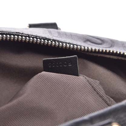 Louis Vuitton Calfskin Embossed Speedy Cube 30 Black 7 of 26
